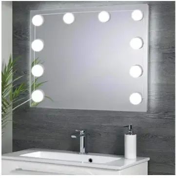 LED лампочки 10 шт для дзеркала 3 режими Mirror lights-meet different живлення USB 00023740 фото