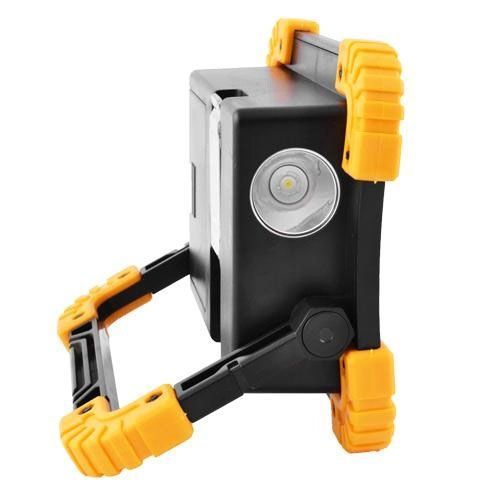 Прожектор светодиодный X-Balog L802-20W-2COB+1W, фонарь прожектор светильник, аварийная лампа 00022918 фото