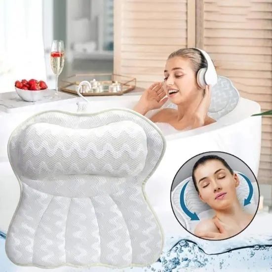 Подушка для ванны на присосках Bathtub pillow 10 00012991 фото