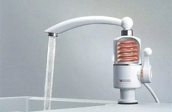 Проточний водонагрівач Water Heater миттєвий нагрівач води,міні бойлер 00020999 фото