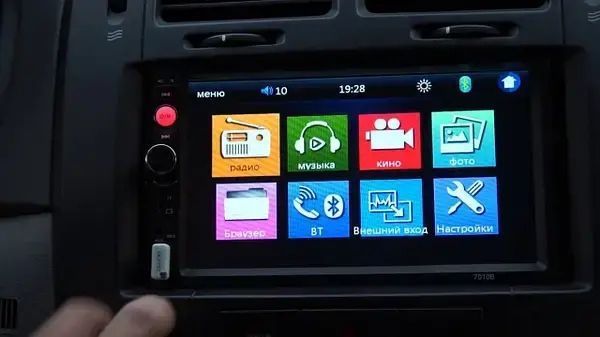 Автомагнитола CML-PLAY 7010B 2DIN с пультом ДУ (сенсорный экран) 00016844 фото