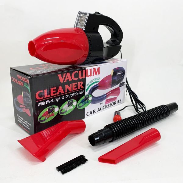 Пилосос для авто Car vacuum cleaner, портативний автомобільний пилосос, маленький пилосос для машини 00016758 фото