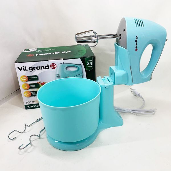 Міксер ViLgrand VHM3017B. Колір: блакитний 00019440 фото