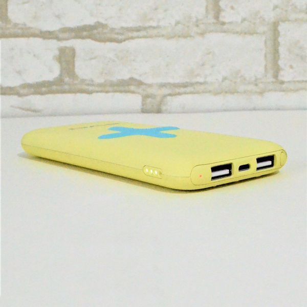 Power Bank AWEI P98K (Бездротова зарядка) 7000 mAh. Колір: жовтий 00017630 фото