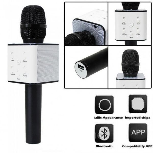Мікрофон Q-7 Wireless Black. Колір чорний 00016218 фото