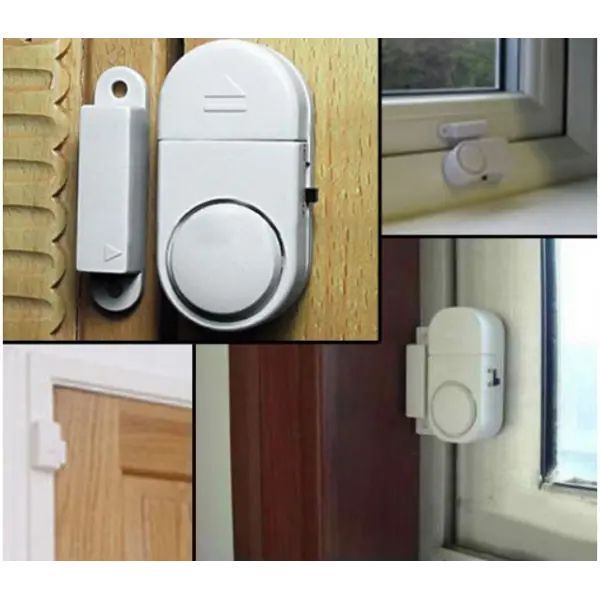 Дверна та віконна бездротова сигналізація з магнітним датчиком Door/Window Entry Alarm RL-9805 00017972 фото