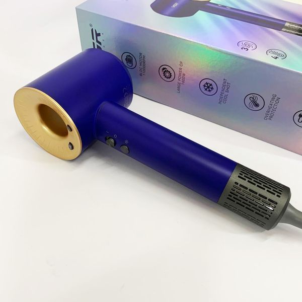 Фен професійний vgr v-445 blue, 3 рівні обдування, 4 рівні температури, 1600 вт 00014867 фото
