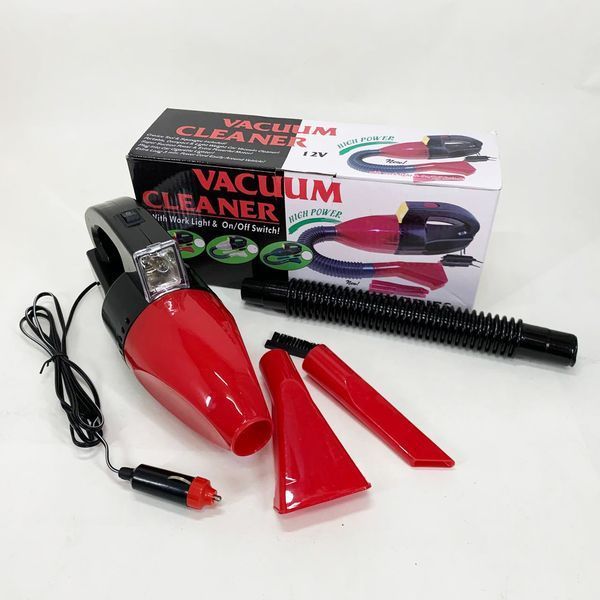 Пилосос для авто Car vacuum cleaner, портативний автомобільний пилосос, маленький пилосос для машини 00016758 фото