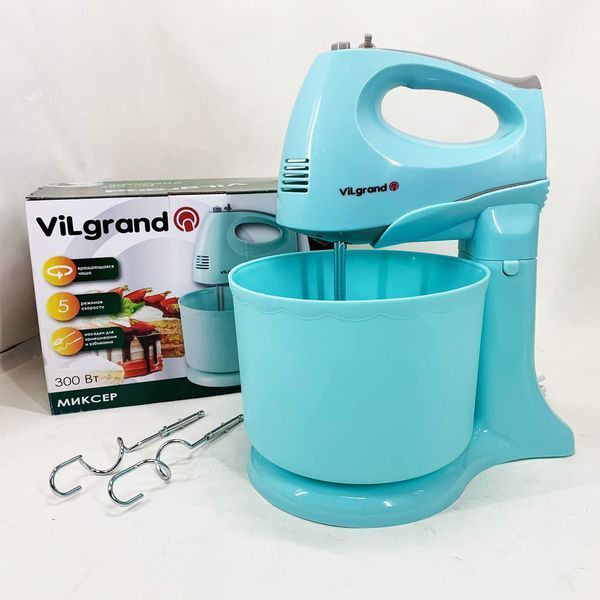 Міксер ViLgrand VHM3017B. Колір: блакитний 00019440 фото