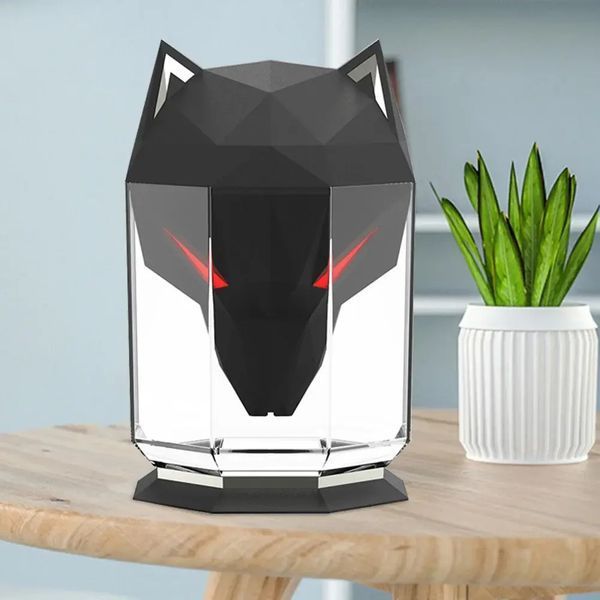 Белый Увлажнитель воздуха портативный WOLF Air Humidifier, аромадиффузор электрический с резервуаром для эфирного масла, ультразвуковой, 650 мл 00018551 фото