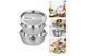 Многофункциональный кухонный набор из нержавеющей стали 3 в 1 Metal Basket Cutter 00019529 фото 8
