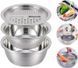 Многофункциональный кухонный набор из нержавеющей стали 3 в 1 Metal Basket Cutter 00019529 фото 1