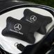 Мерседес 2шт, натуральная кожа, подушки на подголовник для авто с логотипом Mercedes-Benz 00016730 фото 8