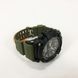 Часы наручные мужские SKMEI 1283AG ARMY GREEN, армейские часы противоударные. Цвет: зеленый 00022032 фото 6