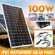 Солнечная панель 100W 12V Моно Солнечные батареи 100W 00013071 фото 3