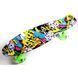 Пенни борд скейтборд Penny Board Fish Skateboards 22" ABEC-7 с светящимися колесами 00016051 фото 5
