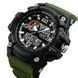 Часы наручные мужские SKMEI 1283AG ARMY GREEN, армейские часы противоударные. Цвет: зеленый 00022032 фото 4