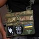 Сумка-кобура мультикам наплечная с липучкой для шевронов, тактическая сумка мужская из кордуры 00018295 фото 71