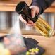 Розпилювач кухонний для олії та оцту Пляшка спрей для рідин 200мл. Колір: чорний 00019740 фото 4