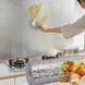 Универсальная самоклеящаяся нано-пленка для кухни (Алюминиевая фольга) 5м 00013061 фото 2