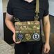 Сумка-кобура мультикам наплечная с липучкой для шевронов, тактическая сумка мужская из кордуры 00018295 фото 41