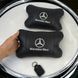 Мерседес 2шт, натуральная кожа, подушки на подголовник для авто с логотипом Mercedes-Benz 00016730 фото 11