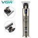 Машинка для стрижки волос VGR V-983, Беспроводная электробритва, Электромашинка для волос 00014405 фото 3