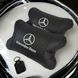 Мерседес 2шт, натуральная кожа, подушки на подголовник для авто с логотипом Mercedes-Benz 00016730 фото 6