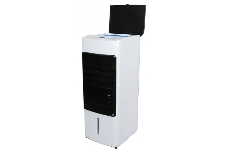 Охладитель воздуха Germatic DH23-01A, (120W, сенсорные кнопки, пульт, экран, колеса, автовращение, емкость - 5,5л, 2 контейнера для льда) 00018587 фото